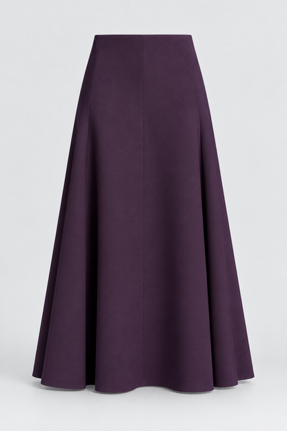 Crepe skirt