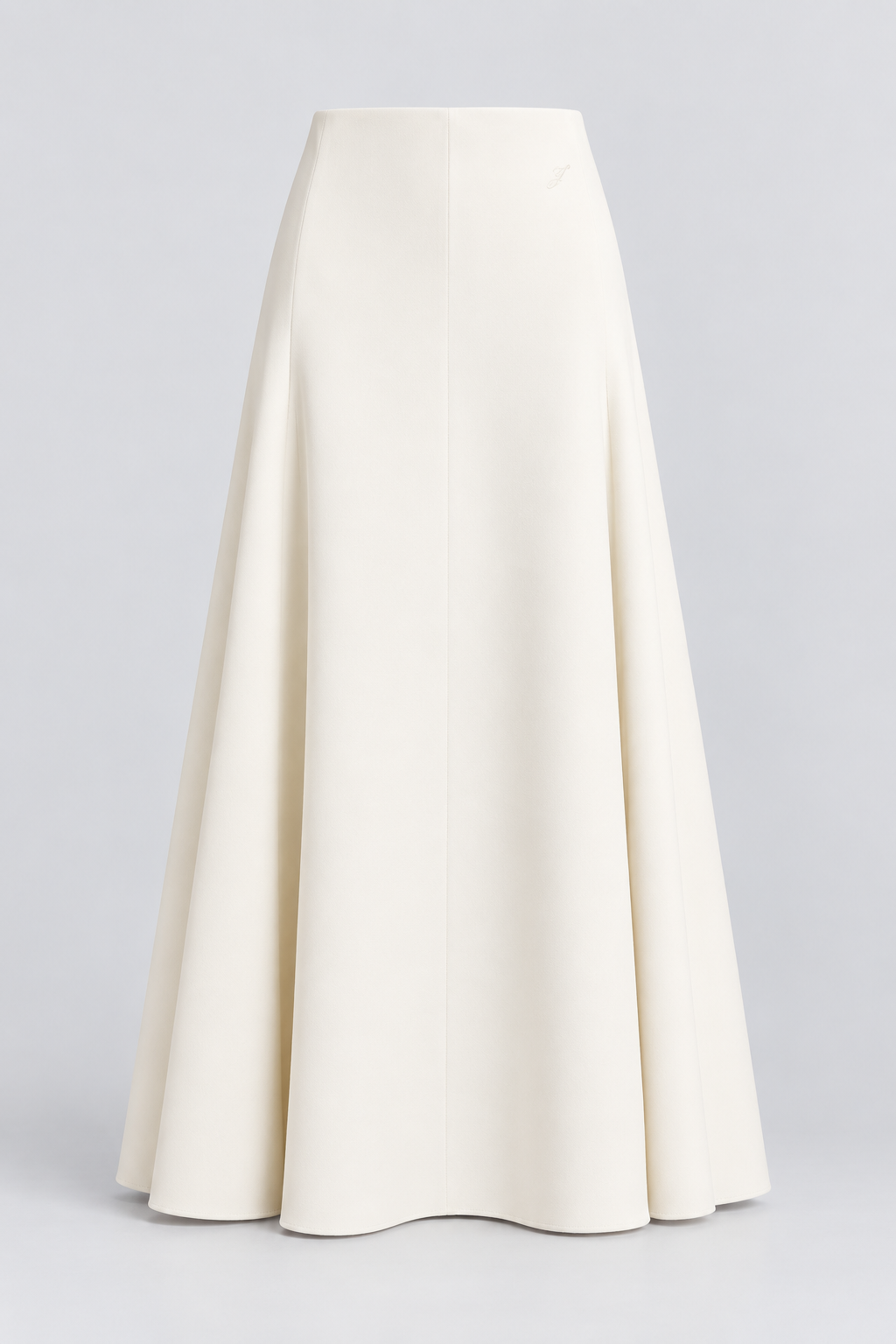 Crepe skirt