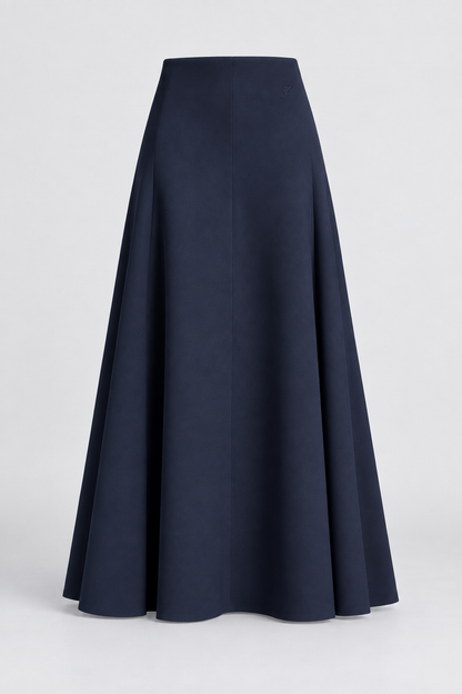 Crepe skirt